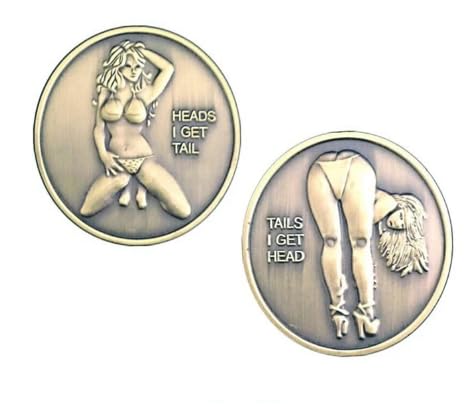Sexy Challenge Coins (Bikini Gold)