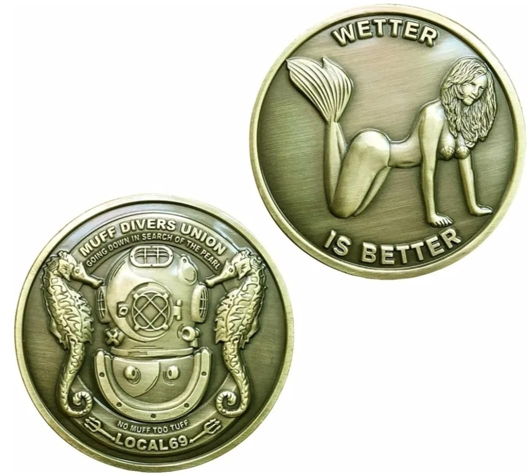 Sexy Challenge Coins (Bikini Gold)