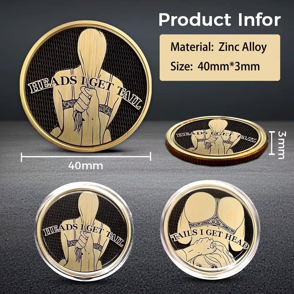 Sexy Challenge Coins (Bikini Gold)